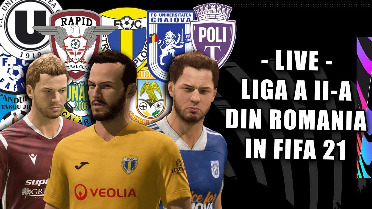 🔴 LIVE - NE JUCAM FIFA 21 CU LIGA A II-A DIN ROMANIA !! CEL MAI TARE MOD