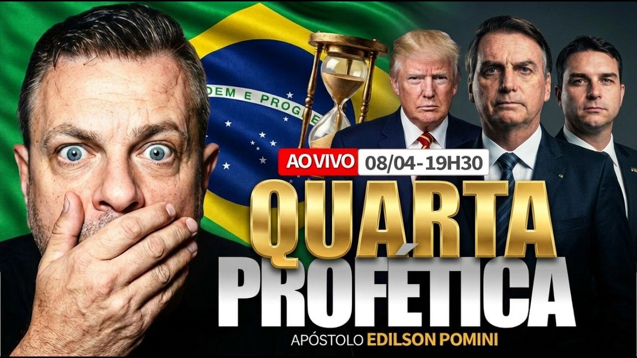 🟢 QUARTA PROF&Eacute;TICA | AP&Oacute;STOLO EDILSON POMINI 08/04/2026