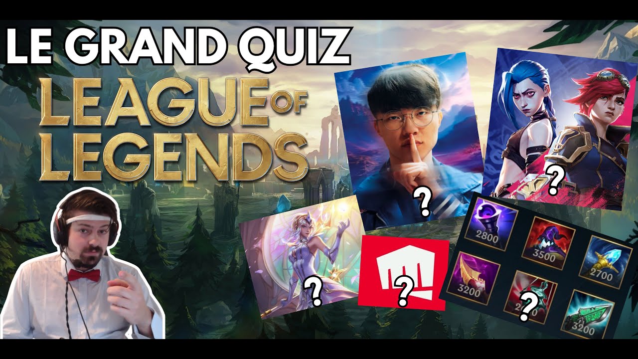 Le Grand Quiz sur League Of Legends, 3 duos s'affrontent !