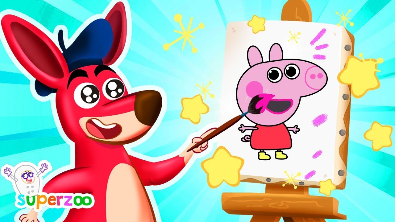 🌈 Magic Colors, Jungle Adventures & Monster Trucks! Learn & Play with Superzoo English 🚀🐾