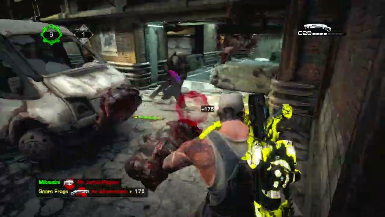 WHATS EASIER LANCER OR PISTOL ONLY? - Gears Of War Reloaded