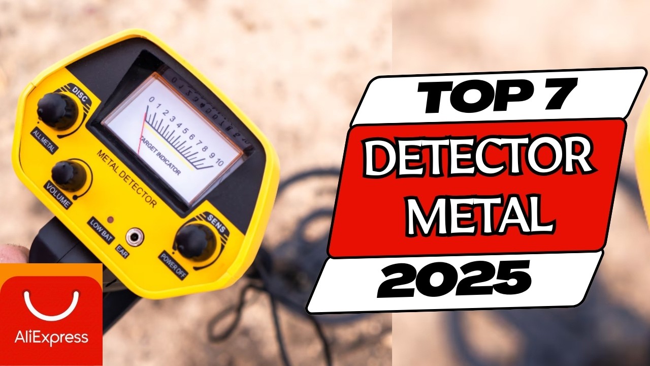 🥇Los 7 mejores DETECTORES DE METALES Buenos y Baratos | Mejor valorados ALIEXPRESS⭐2025✅