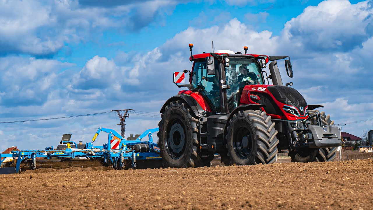 New Valtra Q305 Redline 2023 | Farmet Kompaktomat | Předseťová příprava