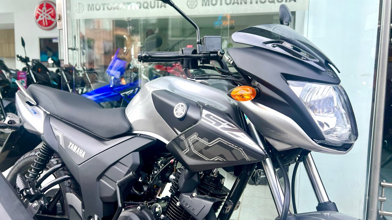 Así es la YAMAHA SZR 150 Mod 2025 - Nuevo Color 🩶