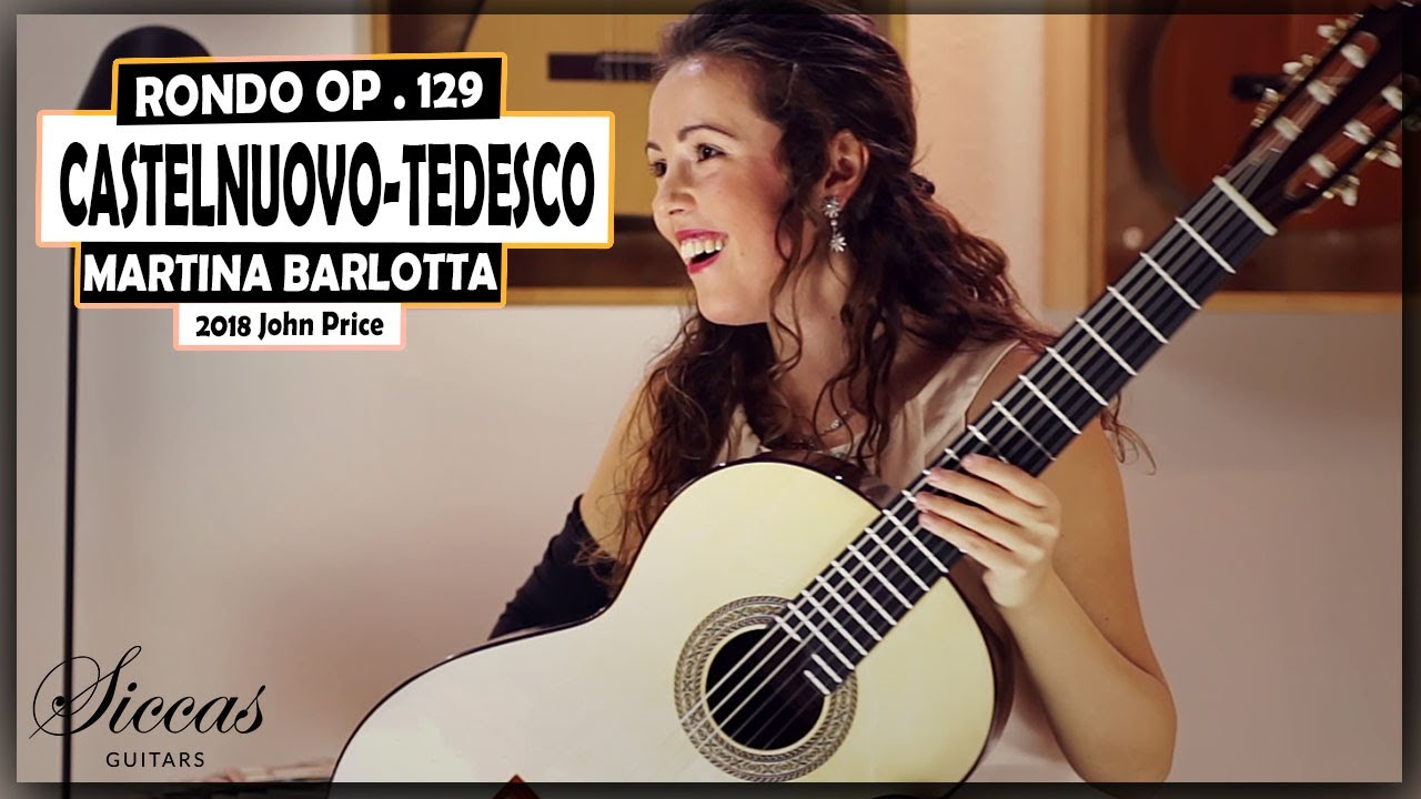 Martina Barlotta plays Rondò op 129 by Mario Castelnuovo Tedesco on a 2018 John Price