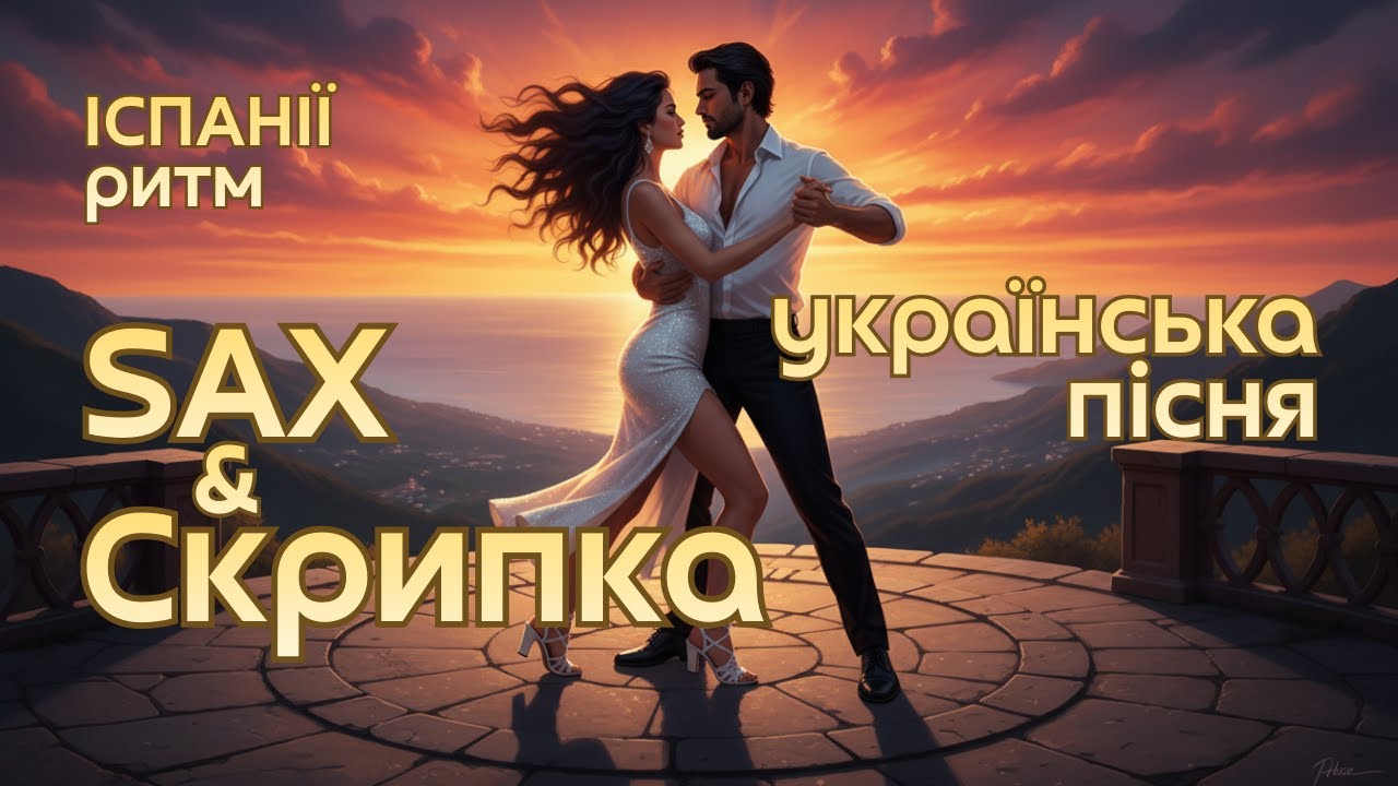 Українська танцювальна пісня зі скрипкою та саксофоном/Ukrainian Dance Song in Spanish style (REMIX)