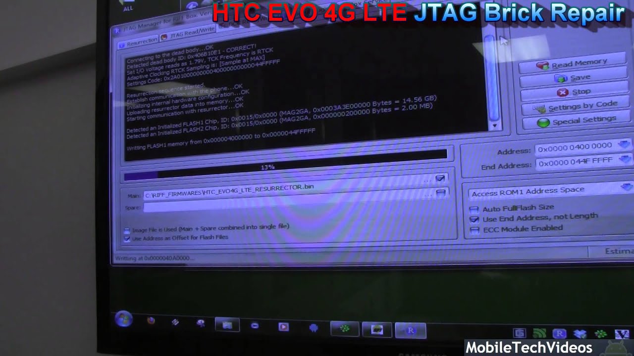 HTC EVO 4G LTE - JTAG Brick Repair Service (Debricking/Unbrick/Brick FIX)