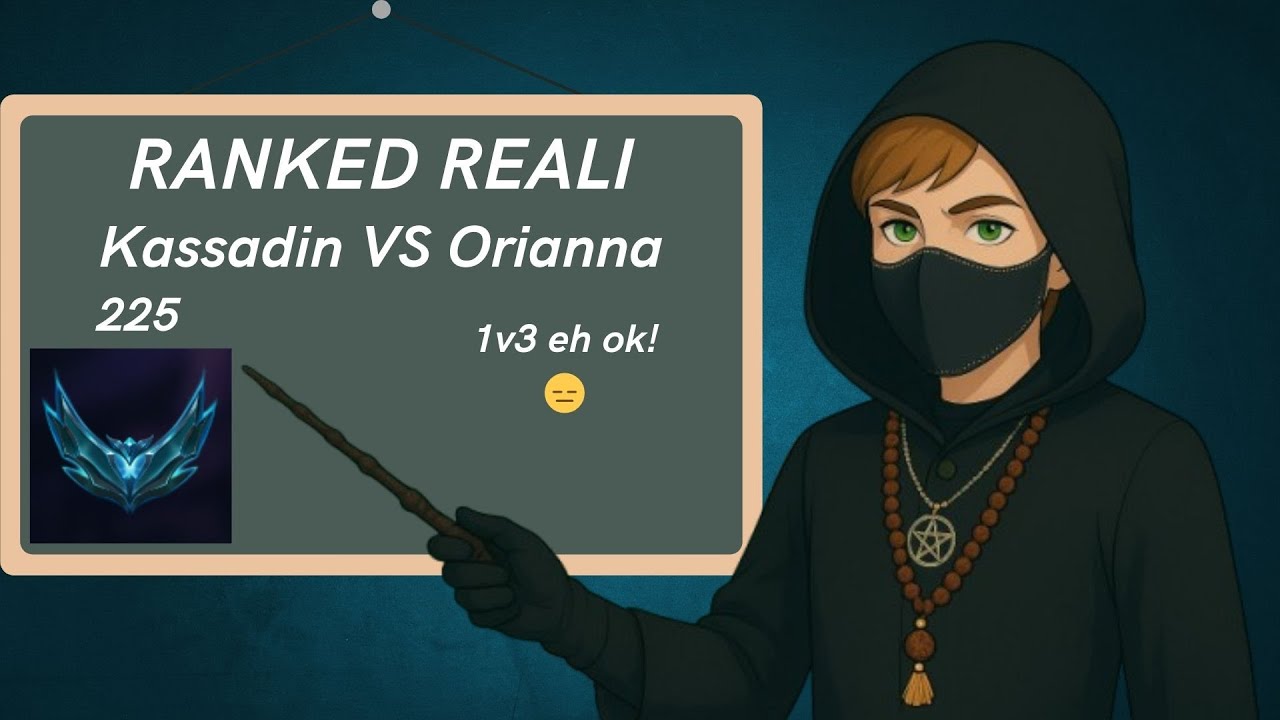 Kassadin Mid VS Orianna - Ranked reali - Platino (Parte 225)