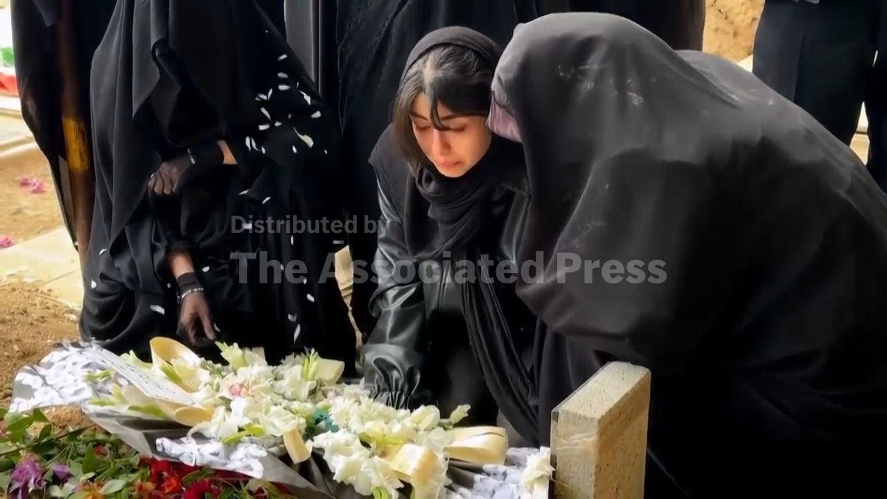 Mourners gather in Tehran to bury those killed by Israeli-US strikes