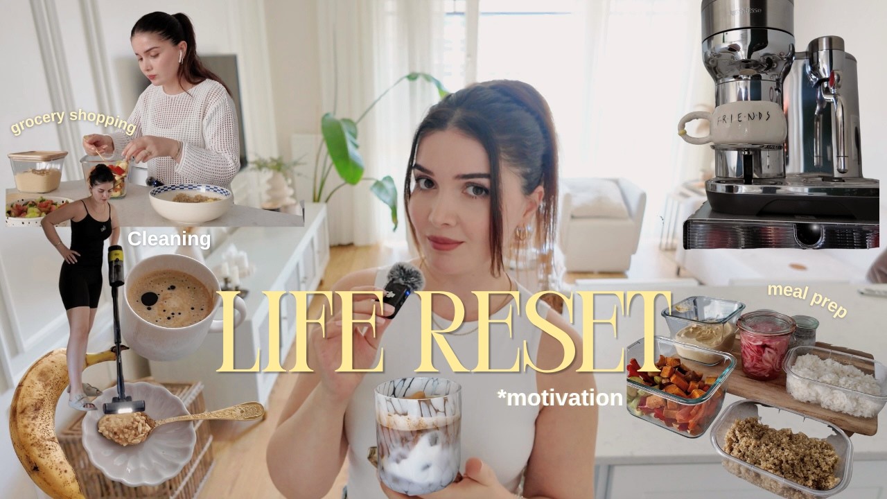 Getting My Life Together Vlog ✨| a realistic life reset