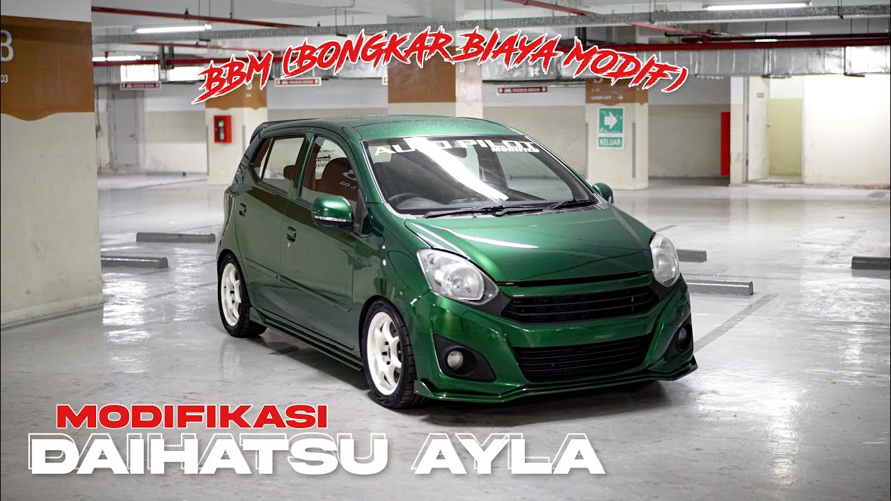 MODIFIKASI DAIHATSU AYLA BERKONSEP STREET RACING - BUKAN SEMBARANGAN LCGC!