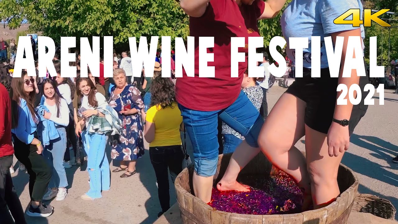 Areni Wine Festival 2021, Armenia. 4k 60fps