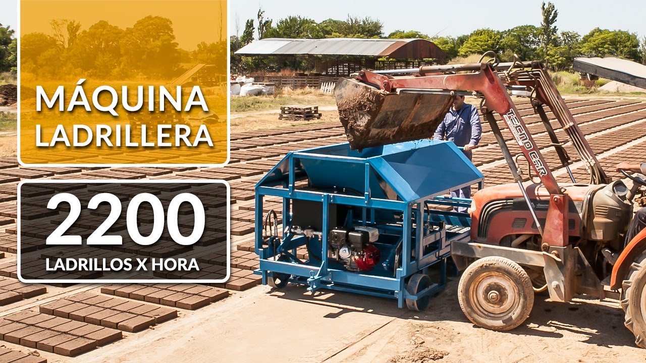 Maquina Ladrillera Modelo MH16