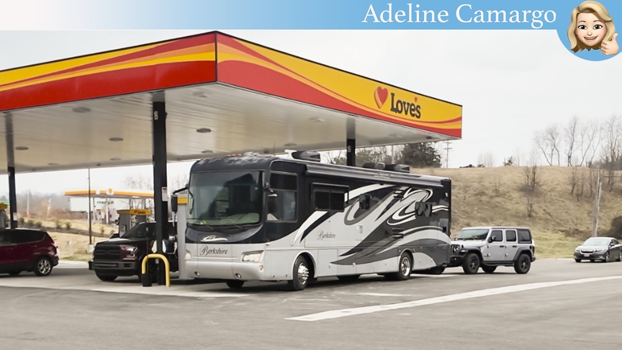 Motorhome na estrada! frio e muita aventura na viagem onde dormimos o primeiro dia @AdelineCamargo