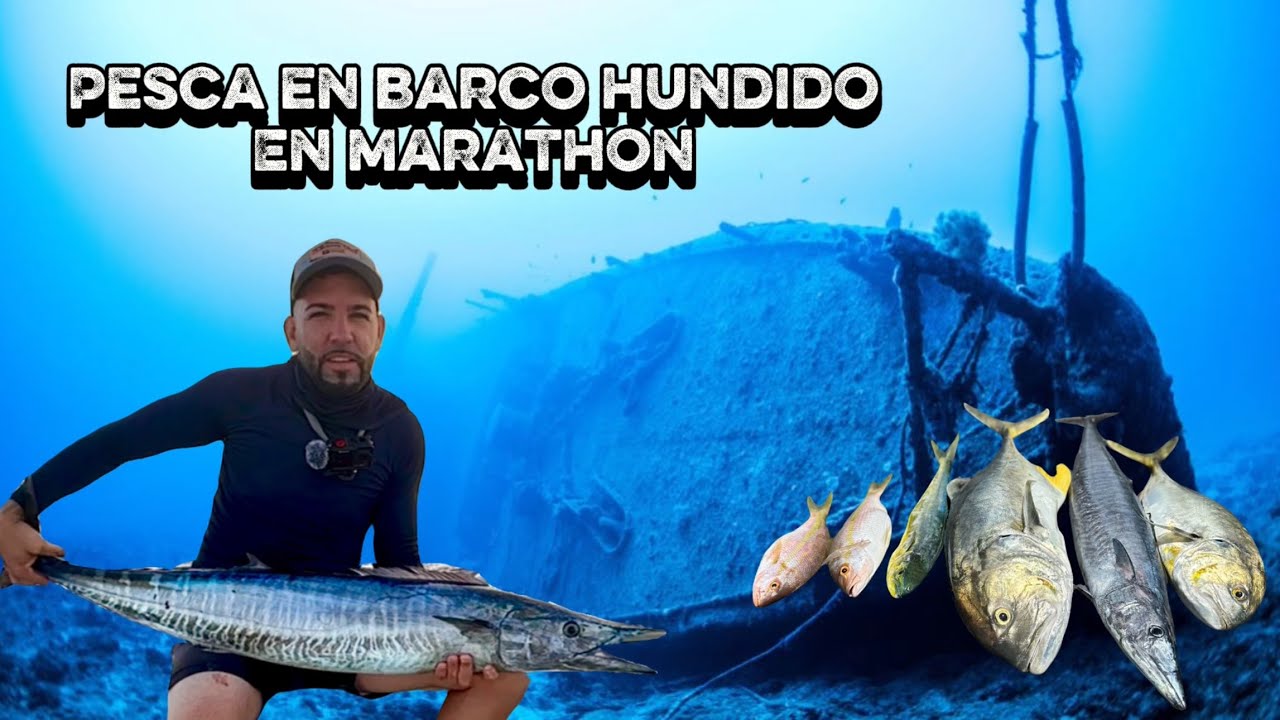 Pesca profunda en marathon (barco undido)