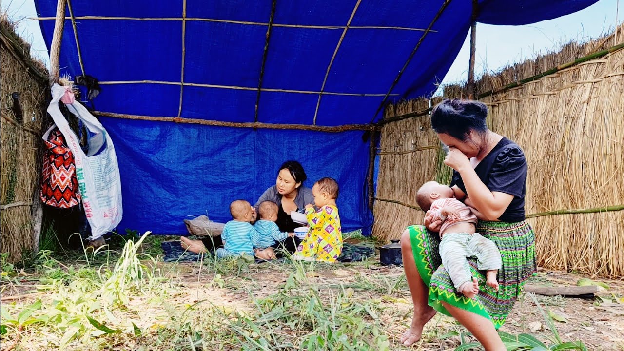 It is xtremely difficult for a single mother to raise three twin children alone