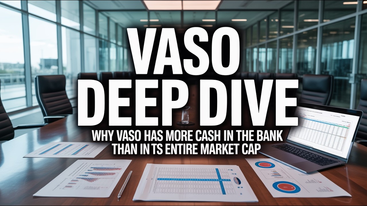 Подробный анализ: почему у VASO на счетах больше денежных средств, чем вся её рыночная капитализация