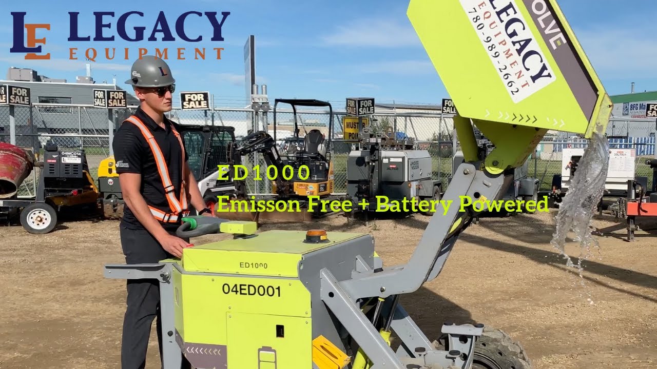 Ecovolve ED1000 Electric Dumper Demo
