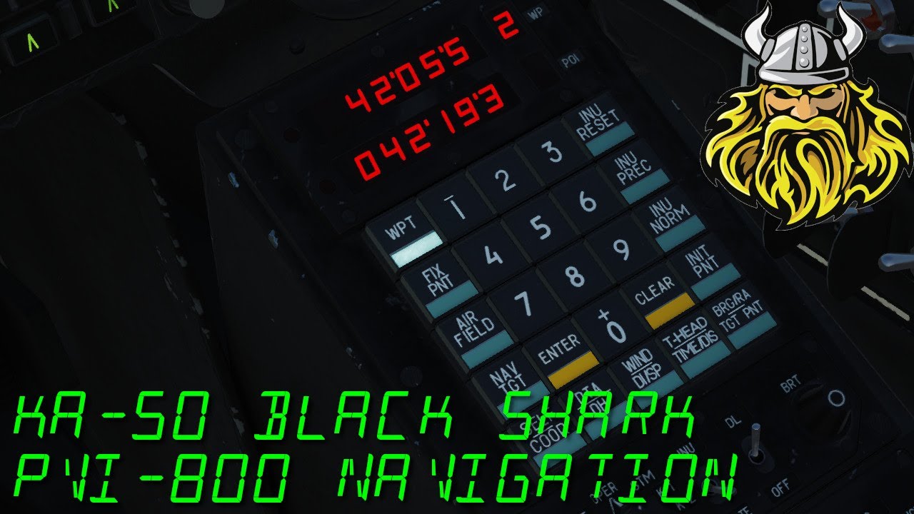 Ka-50 Guide - PVI-800 Navigation