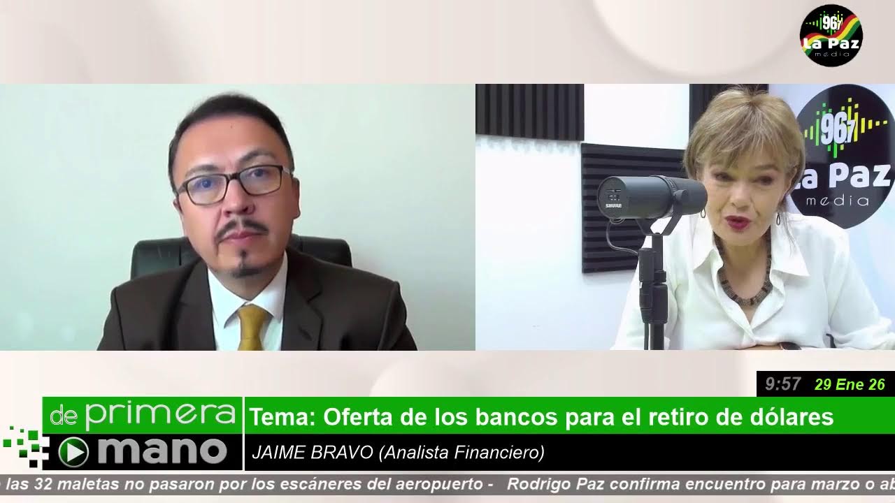 DE PRIMERA MANO - retiro de dólares