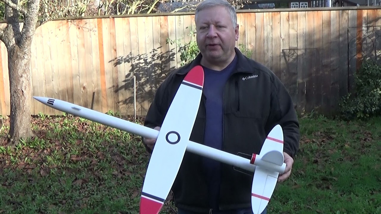 Scissor Wing Transport Upscale R/C rocket glider