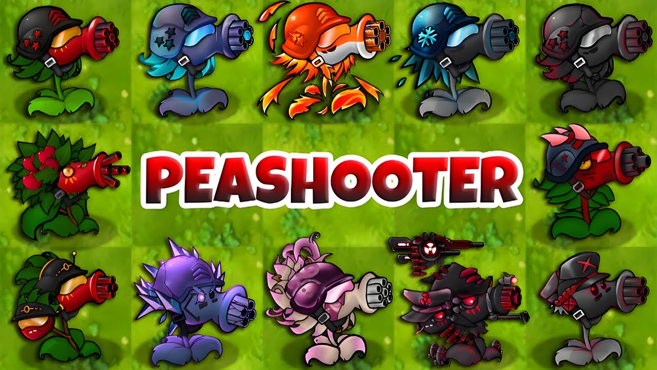PVZ Fusion 2.8 Challenge - All Peashooter Plants Fusion Vs Obsidian Gargantuar - Who Will Win?