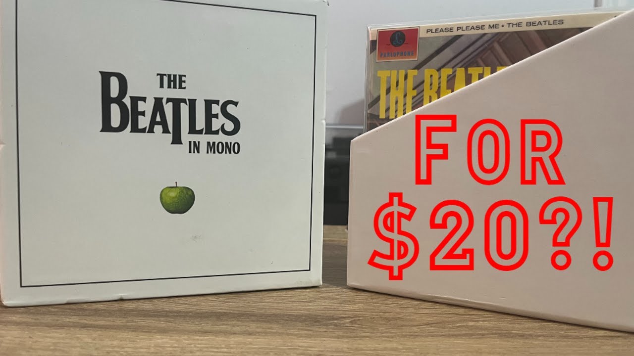 Нашёл бокс-сет The Beatles in Mono на CD за 20 долларов! Но...