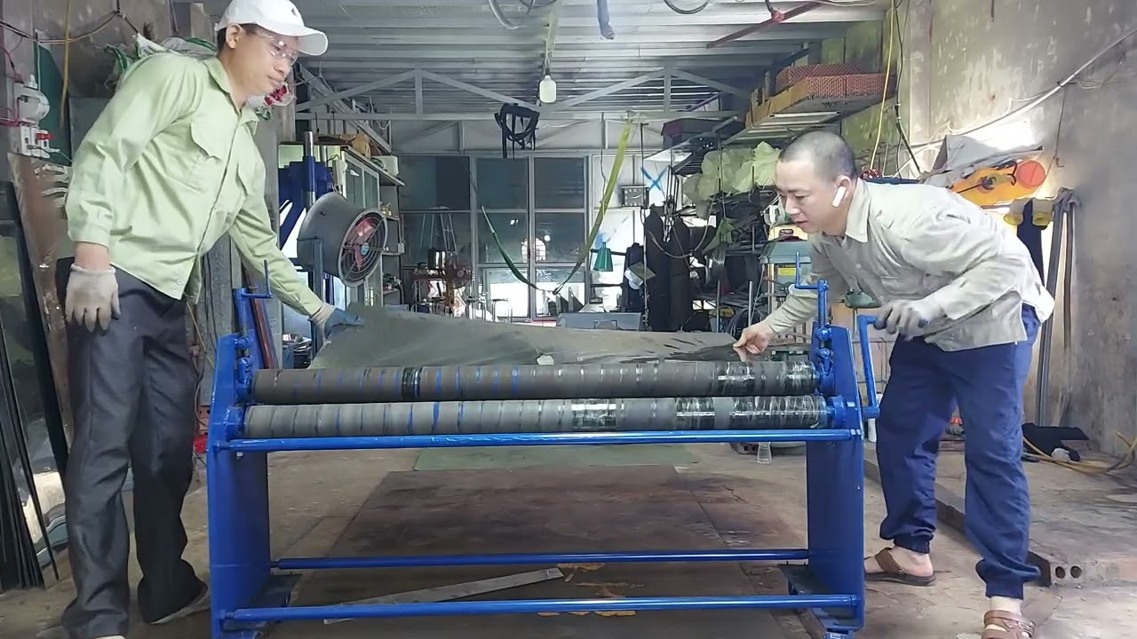 máy lốc tôn tự chế Rẻ nhất thị trường