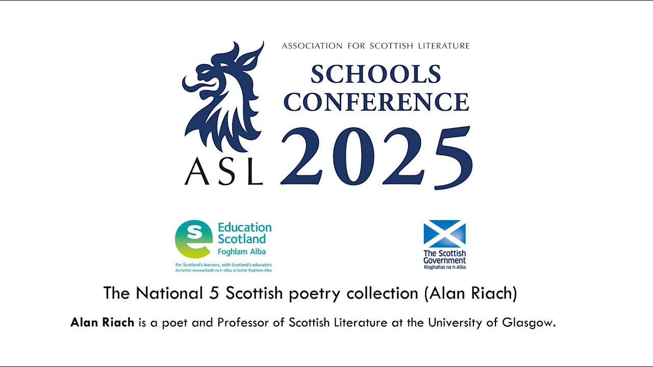 The National 5 Scottish poetry collection (Alan Riach)