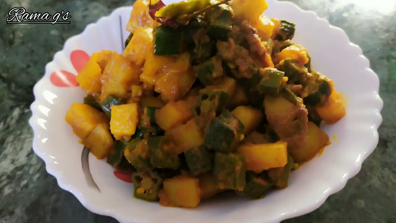 Masala Bhindi|Rama g's Kitchen
