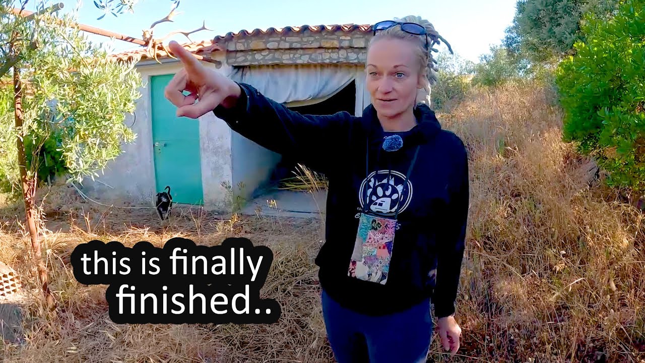 RENOVATING ABANDONED OFF GRID BARN in REMOTE PORTUGAL - IT'S DONE :)