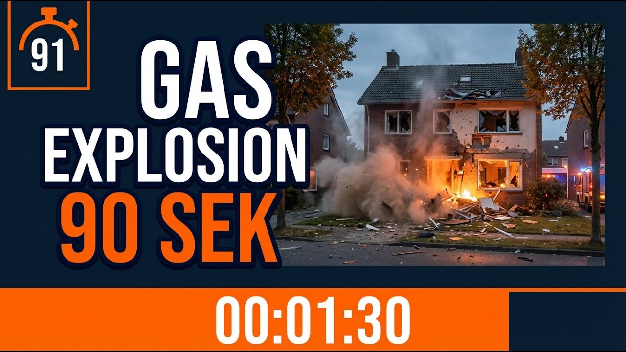 Gasexplosion Nachbarhaus: Die ersten 90 Sekunden entscheiden