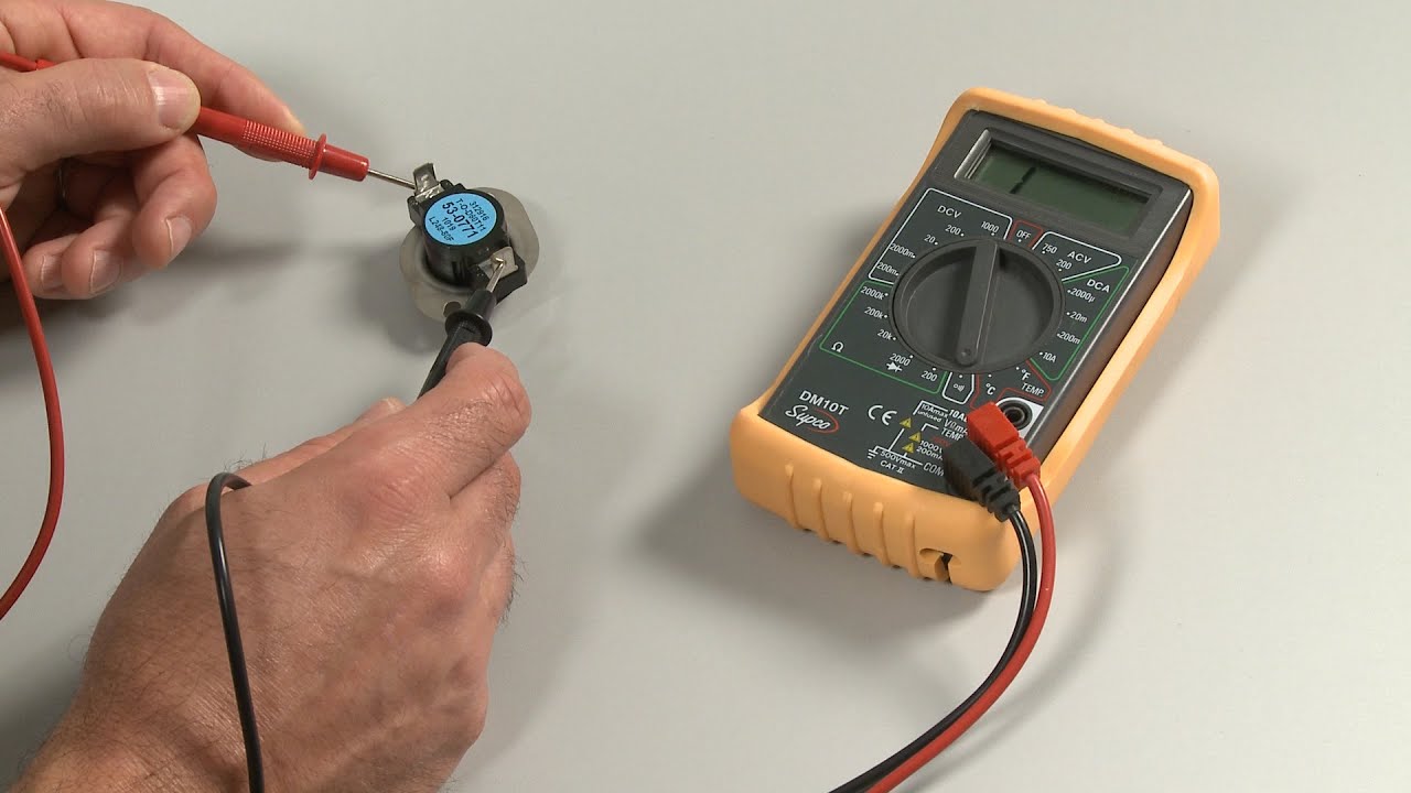 Dishwasher Thermostat Testing