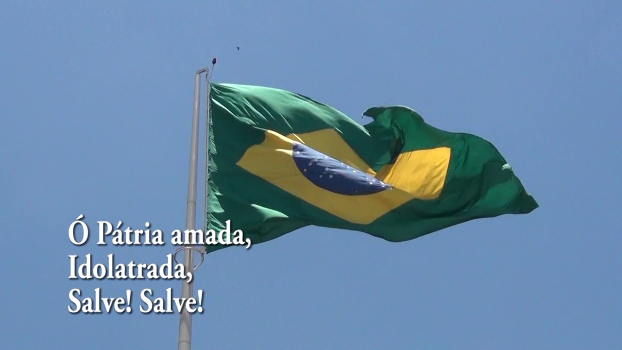 HINO NACIONAL BRASILEIRO - CANTADO