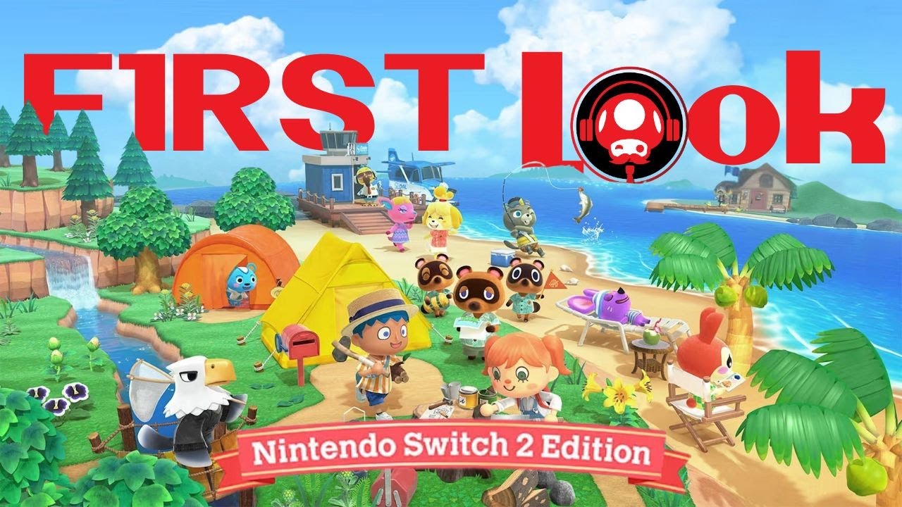 40 minute First Look at Animal Crossing New Horizons 3.0 and Switch 2 Edition