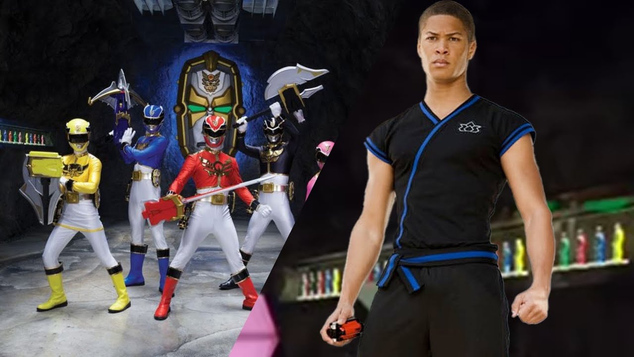 EXTENDED EDIT - SAMURAI IN MEGAFORCE COMMAND CENTRE CAVE | POWER RANGERS 