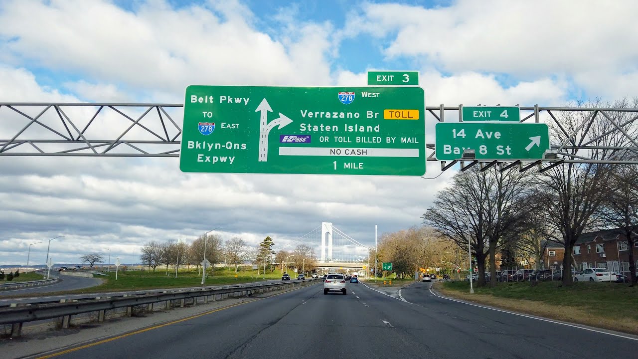 Belt Parkway west full length | Queens to Brooklyn NYC