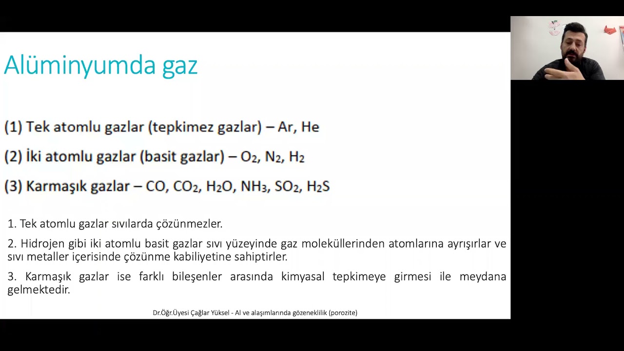 Alüminyum Dökümde Porozite