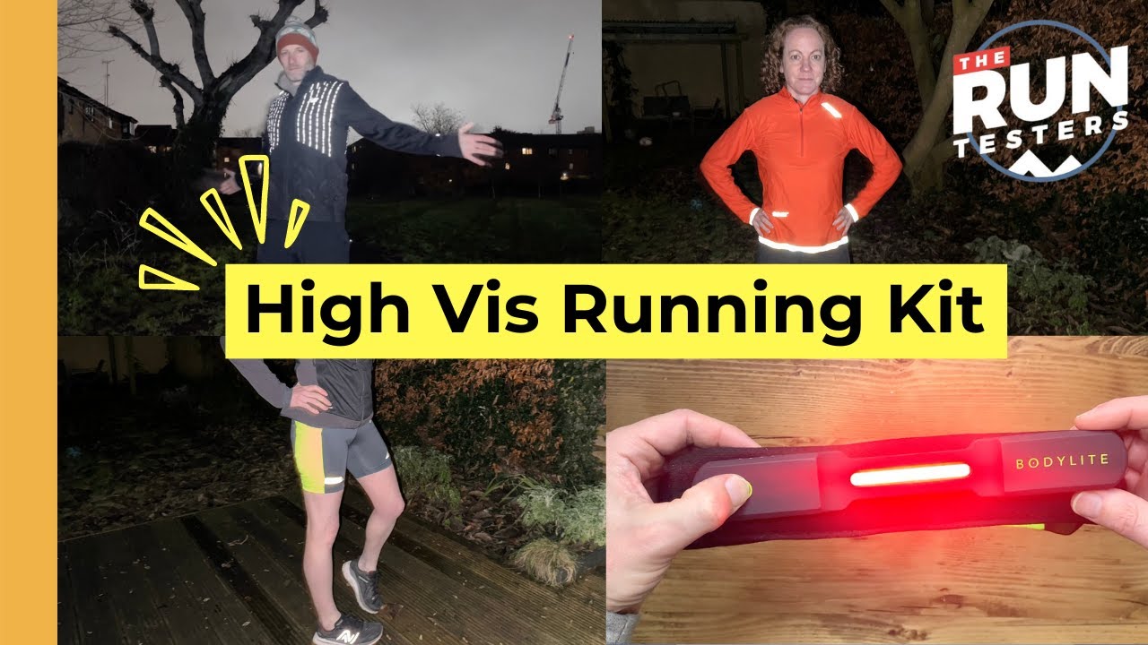Best Winter Running Kit: Reflective running gear for safer runs in the dark