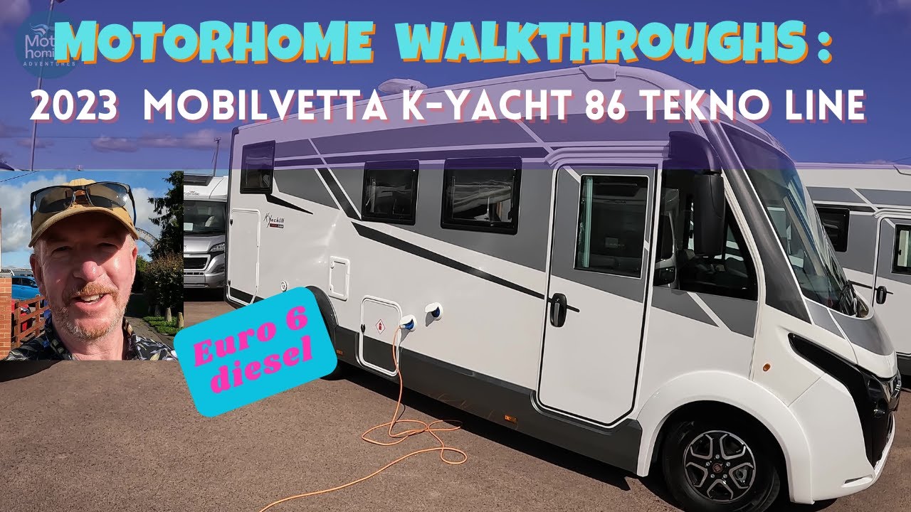 Motorhome Walkthroughs: The 2023 Mobilvetta K-Yacht 86 Tekno Line - an A Class motorhome