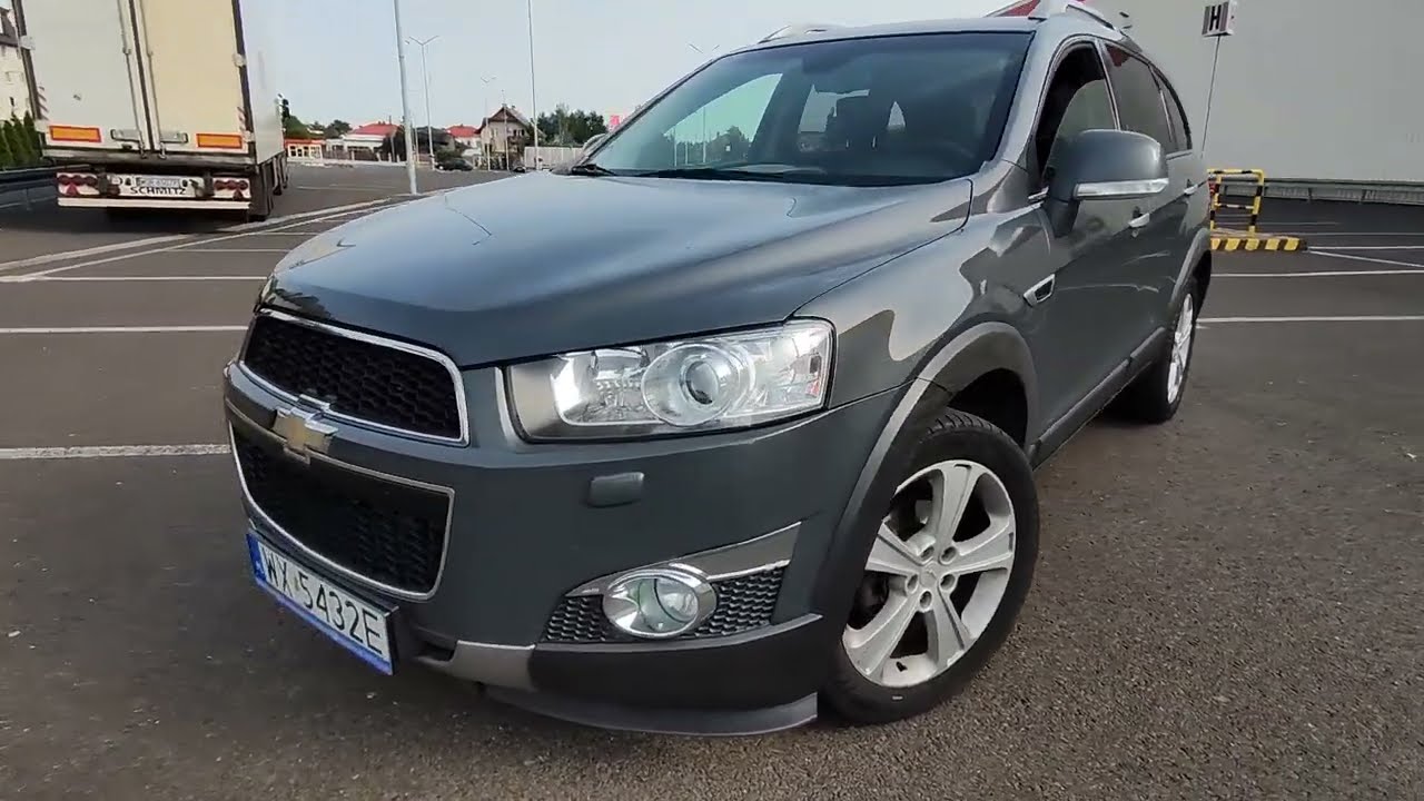 Chevrolet Captiva 2011 rok 2.2 Diesel Prezentacja