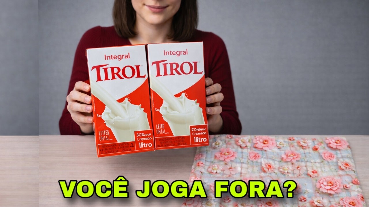 IDEIA BELÍSSIMA COM CAIXAS DE LEITE E TECIDO FICOU INCRÍVEL FAÇA VOCÊ MESMO #viral #compartilhe #diy