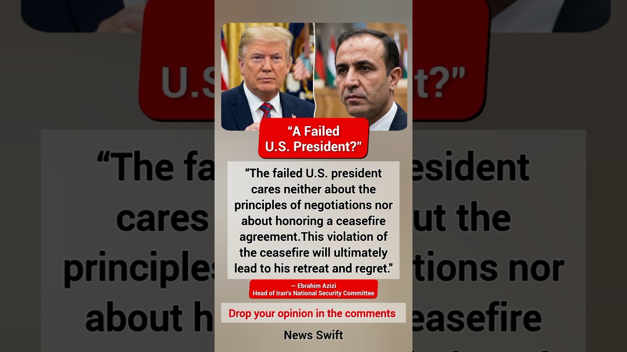 Iran's WARNING to TRUMP: 