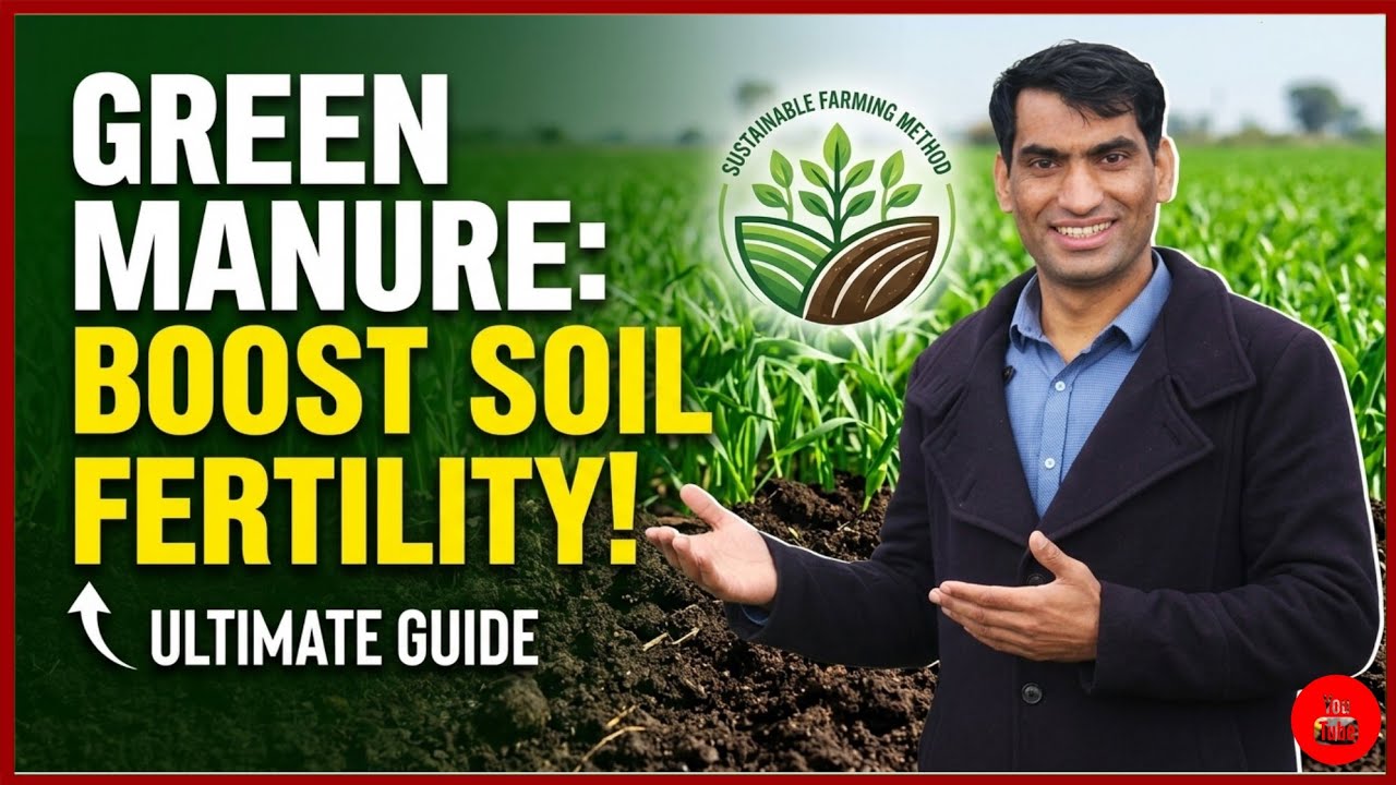How Green Manure Improves Soil Fertility | Sustainable Farming Method | WAHJOC Agri