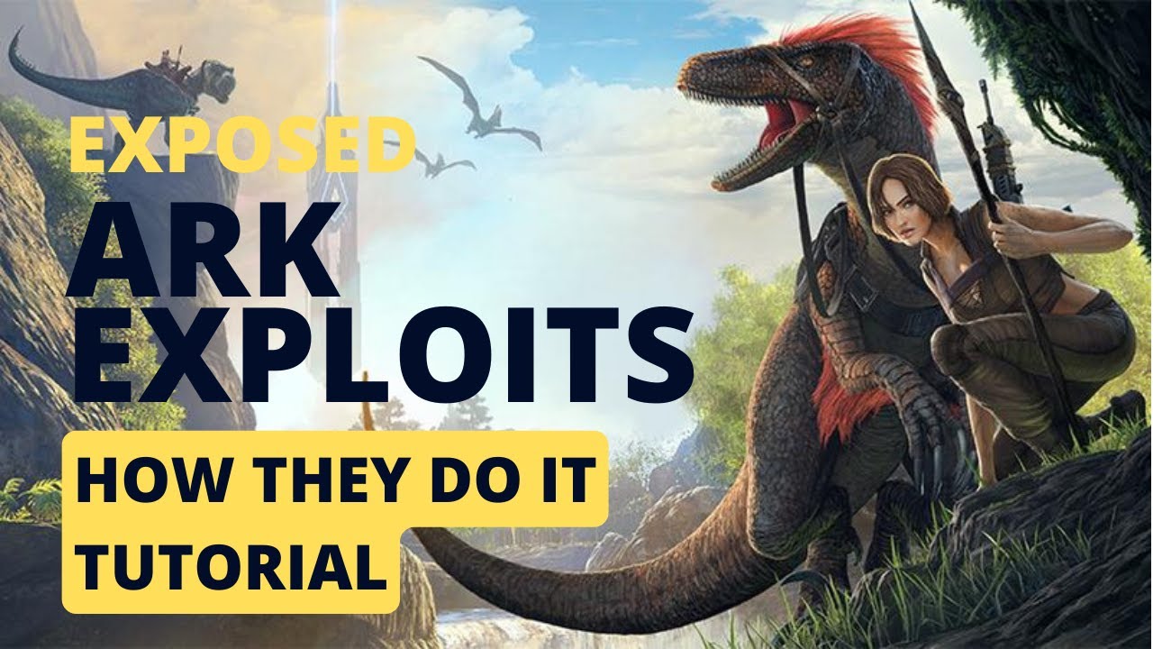 Exposing 4 game breaking glitches/exploits in ark survival evolved 