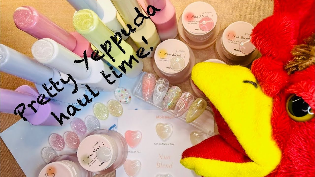 @Pretty_Yeppuda HAUL🌥️YOGOMAYO ANGELCORE🌈MOII MOII GEL🫧NAIL DESIGN💫 