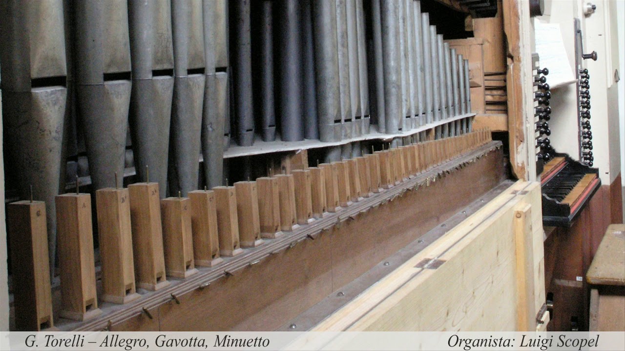 GIUSEPPE TORELLI  – Allegro, Gavotta, Minuetto – dalla Sinfonia in Re Maggiore G. 26