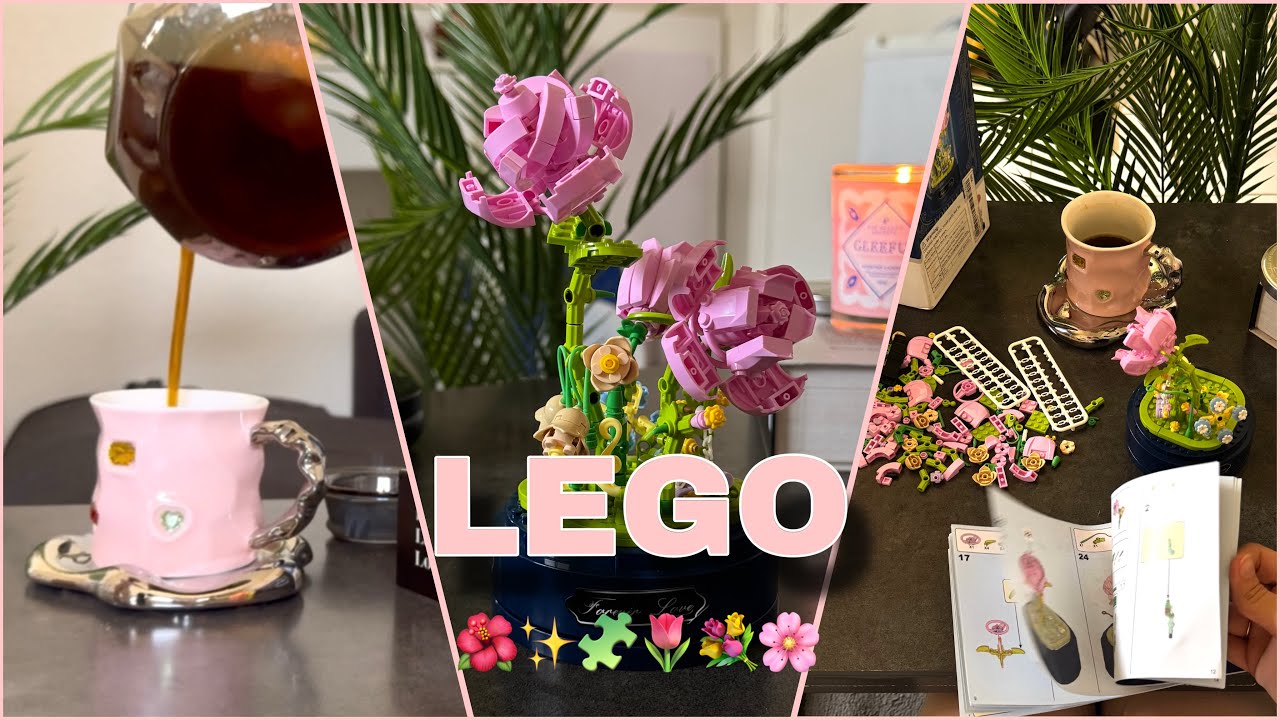 فلوق تركيب ليقو 🌺🧩💐 LEGO vlog 