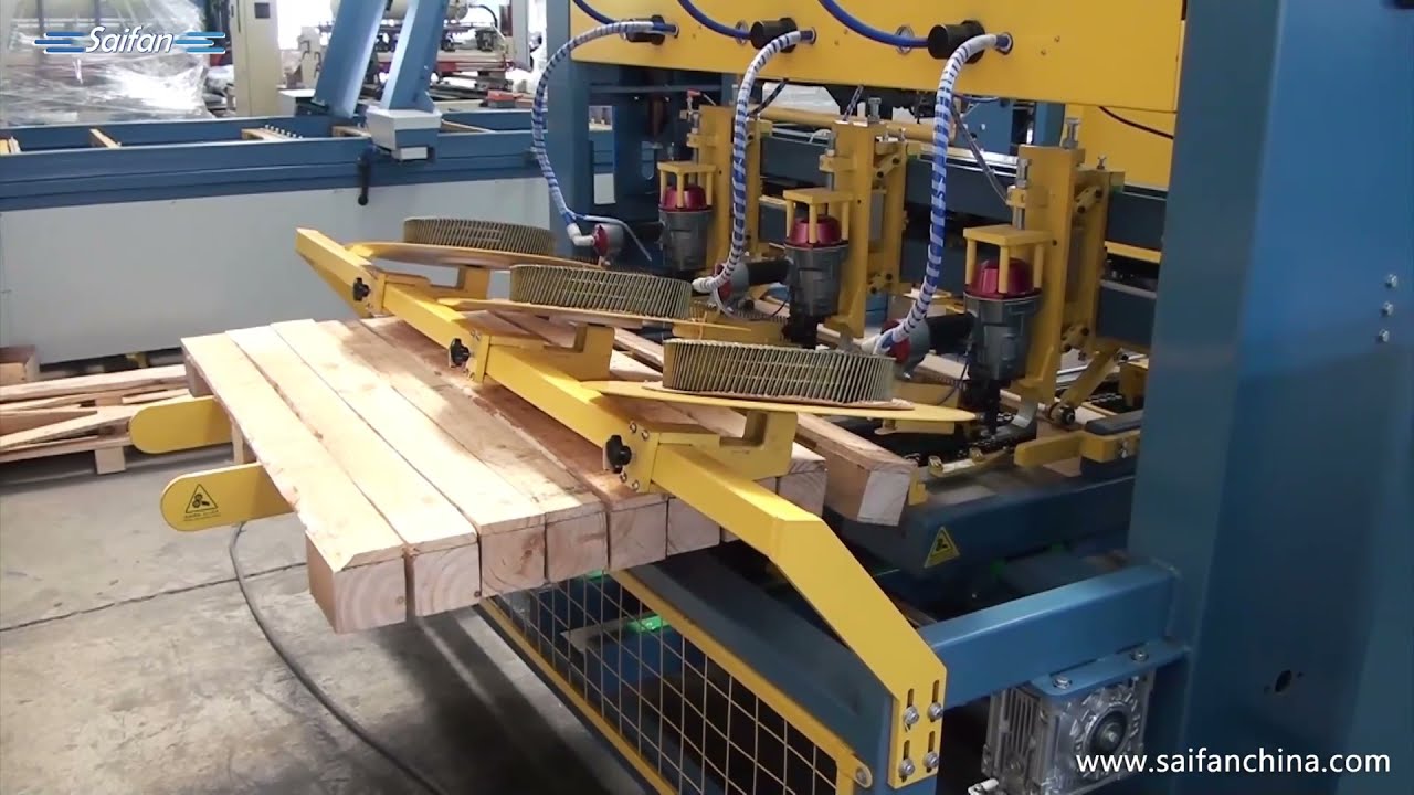 SF9022 automatic pallet leg nailer