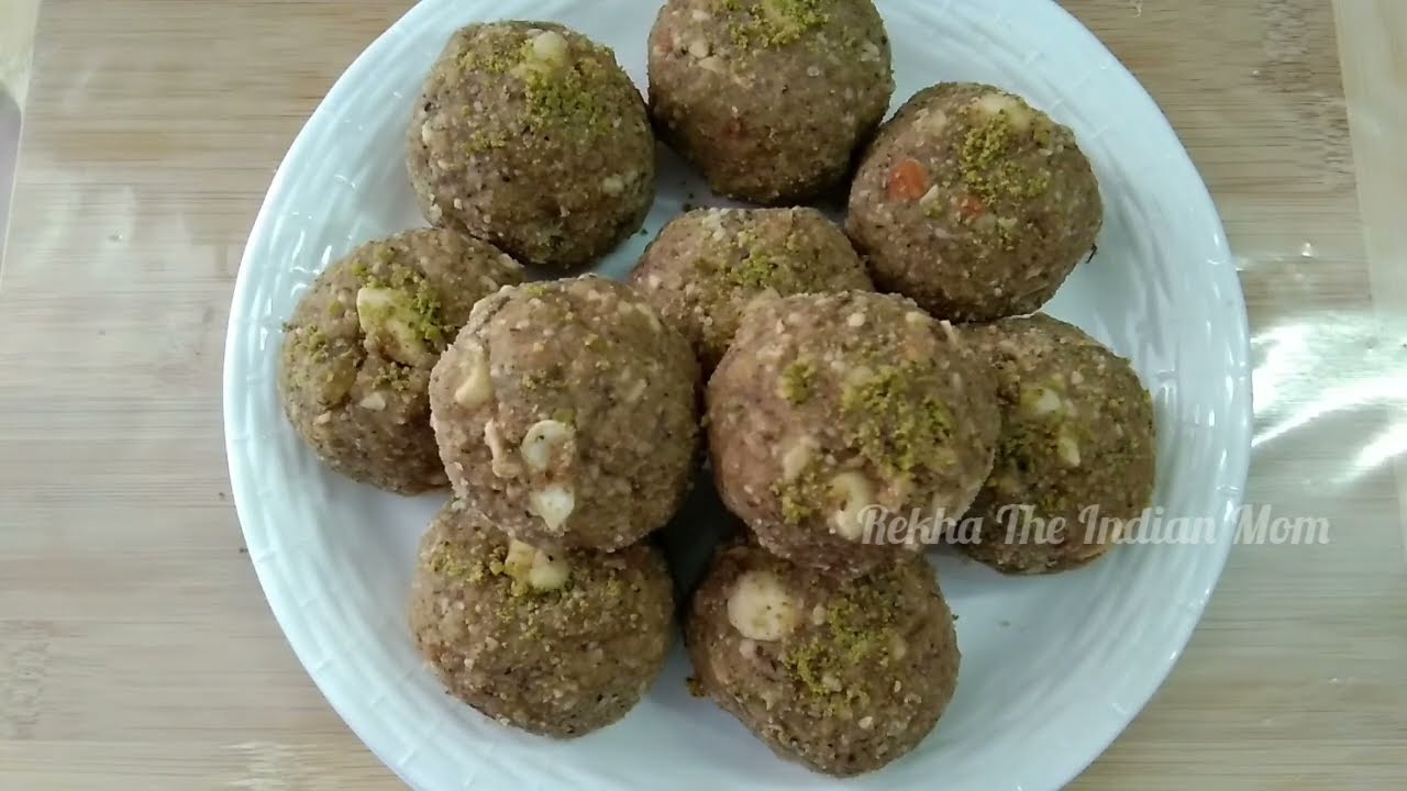 ताकत देने वाला सिंघाड़े का लड्डू | शुद्ध देशी घी का लड्डू | Dry Fruit Laddu / ladoo recipe